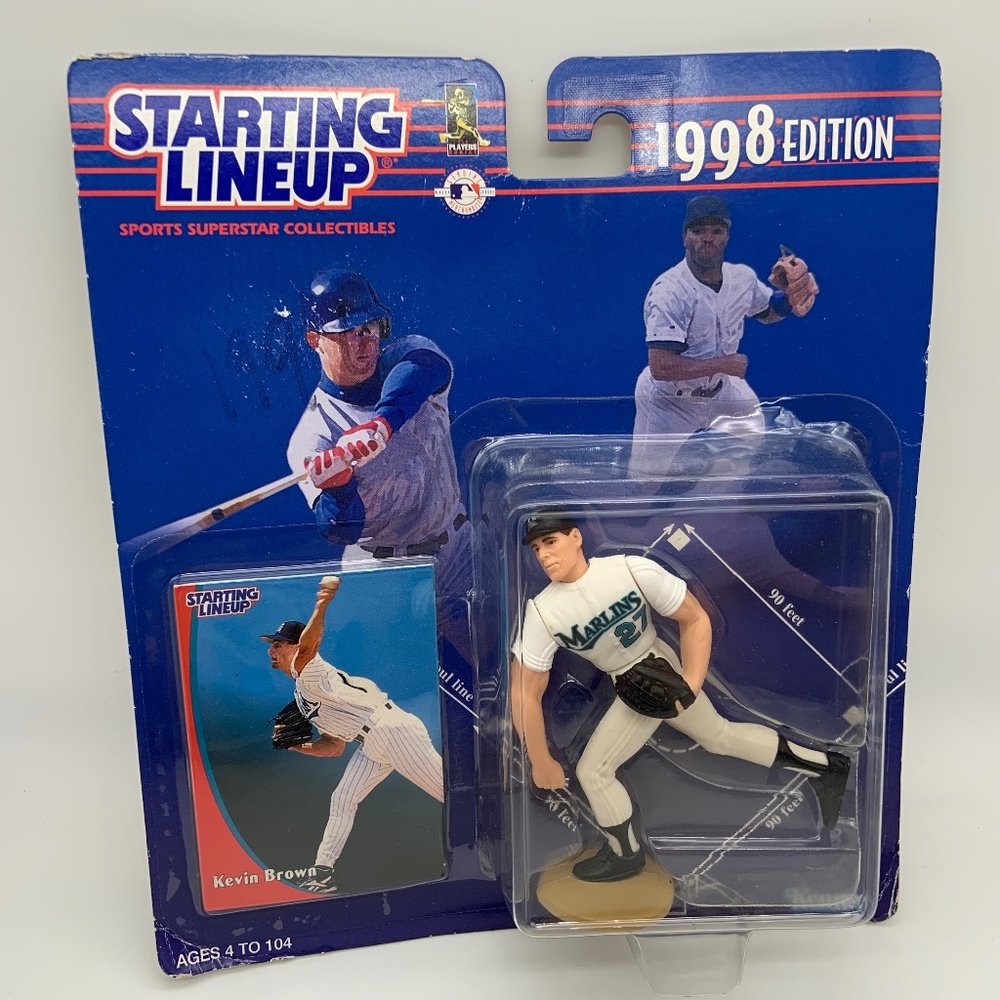 Vintage Starting Lineup 1998 MLB Florida Marlins Kevin Brown Figurine
